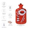 BDXZJ Rubber Douche/Enema Bag, Hot Water Bottle Combination System Kit for Men and Women, Reusable Colonic Kit with Silicone Hose view 2