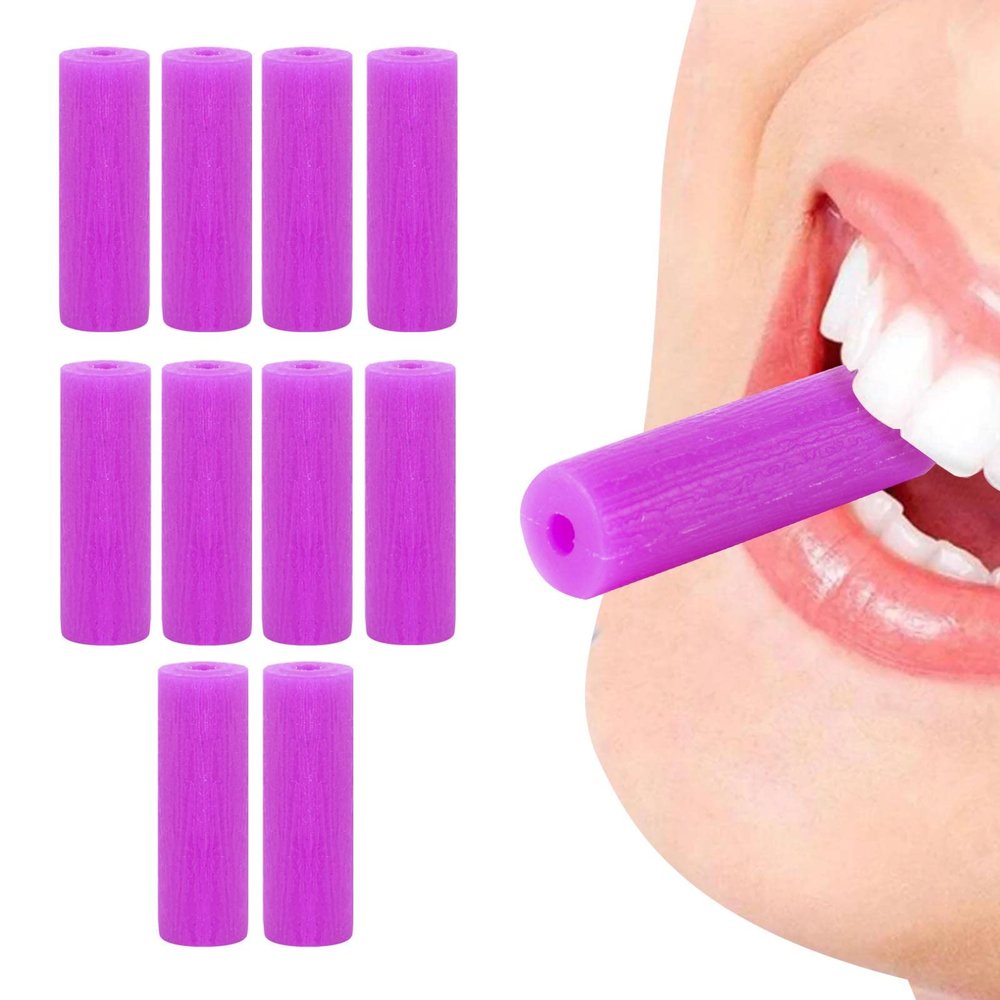 AYNKH 10 Pieces Aligner Chewies for Orthodontic Dental, Grape Flavor Aligner Chompers Trays Seater for Kids Adults