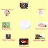 100Pcs Disposable Compressed Towels Capsules Washcloth Travel Camping view 2