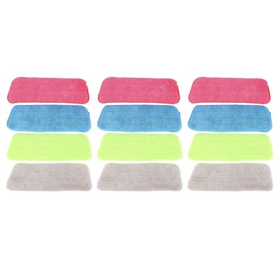 Lodokdre 12 pieces mop cleaning for all mops and mops and washable