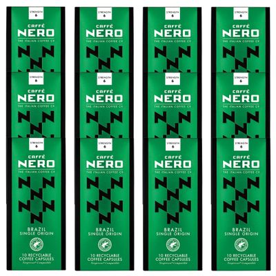Caff Nero - Brazil Blend Coffee Pods (120 count (pack of 1), Brazil 120)