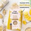 Oat Pantry Lemon Drizzle Porridge Oats, 400g (10 Servings) | 100% Natural, Gluten Free, High in Fibre, Vegan, No Refined Sugar | Made in UK view 3