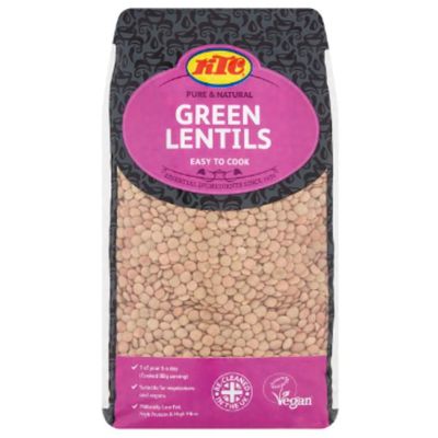 KTC Green Lentils 2000g x 4