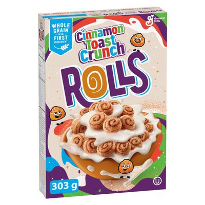 General Mills Cinnamon Toast Crunch Rolls Cereal 303g