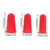 5pcs Silicone Finger Protector Sleeve Cover Anti-cut Heat Resistant Finger Sleeves Finger Support Cooking Kitchen Tools view 3