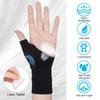ACWOO Arthritis Gloves, Elastic Wrist Support Thumb Support Brace with Gel, Breathable Comfortable Carpal Tunnel Splint per Relieves Wrist Thumb Pain, Sprains, Tendonitis and Joint Pain (S) view 3