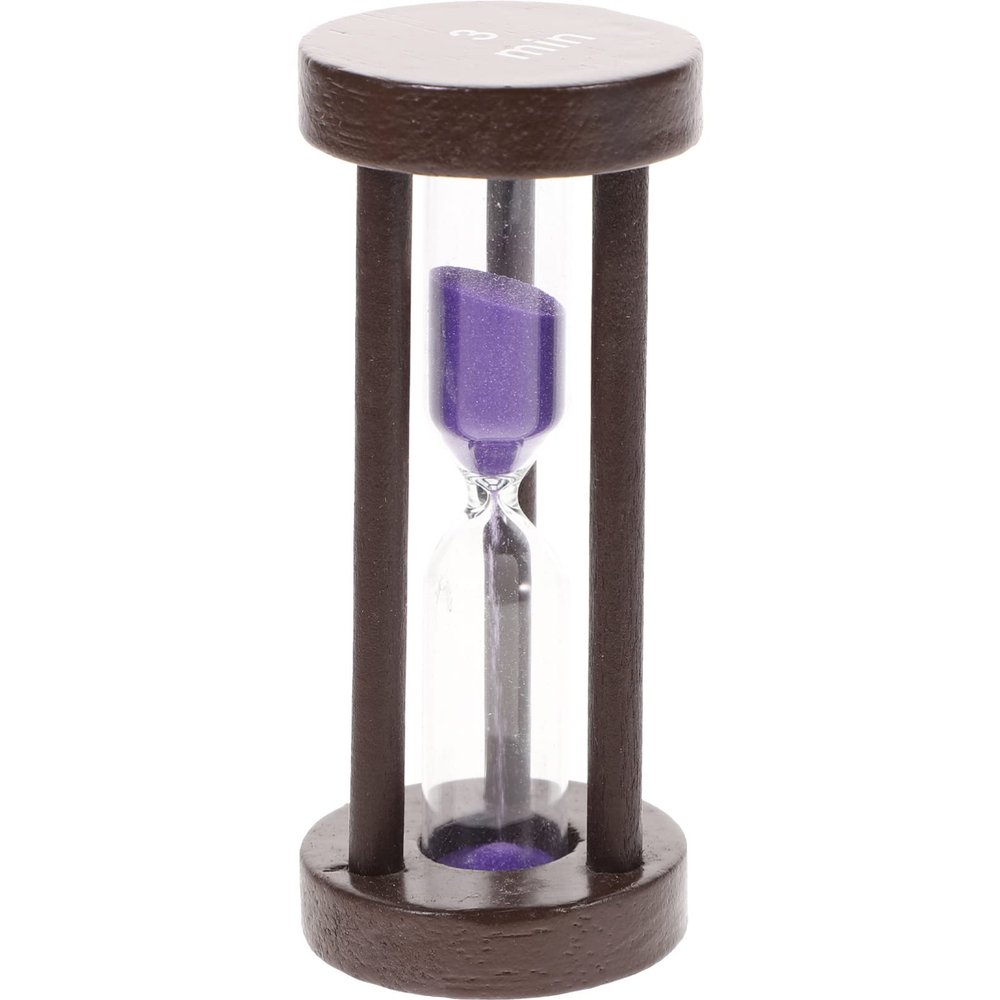 DOITOOL Sand Timer for Boys and Girls Hourglass Toothbrush Timer for Bathing Yoga Games Classroom Use for Boys and Girls Stable Design Random Sand