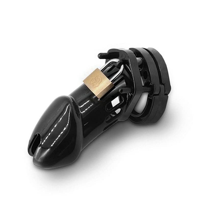 CBD2- Black Color Brass Chastity Cage HRSkyrda