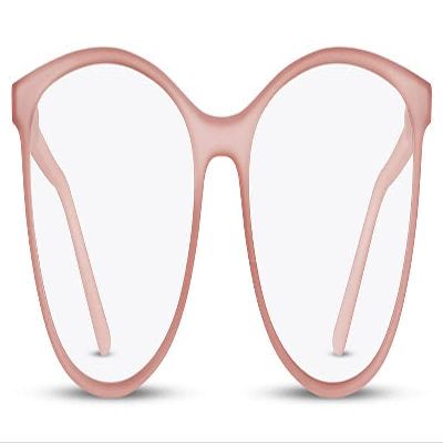 ECOREADERS Bio-based sustainable reading glasses - Model 1 in Nude Taupe colour with + 1.5 lens power