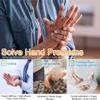 GIZMIT Rehabilitation Robot Gloves, Finger Training Rehabilitation Gloves for Stroke Hemiplegia Patients with Hand Dysfunction, Finger Straightening Brace Guard Protector,LeftHand-L view 2