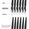 Eyebrow Razor for Women, 12 Pcs Dermaplane Razor for Women Face, Multipurpose Black Face Razors for Women and Men by MoHern view 4