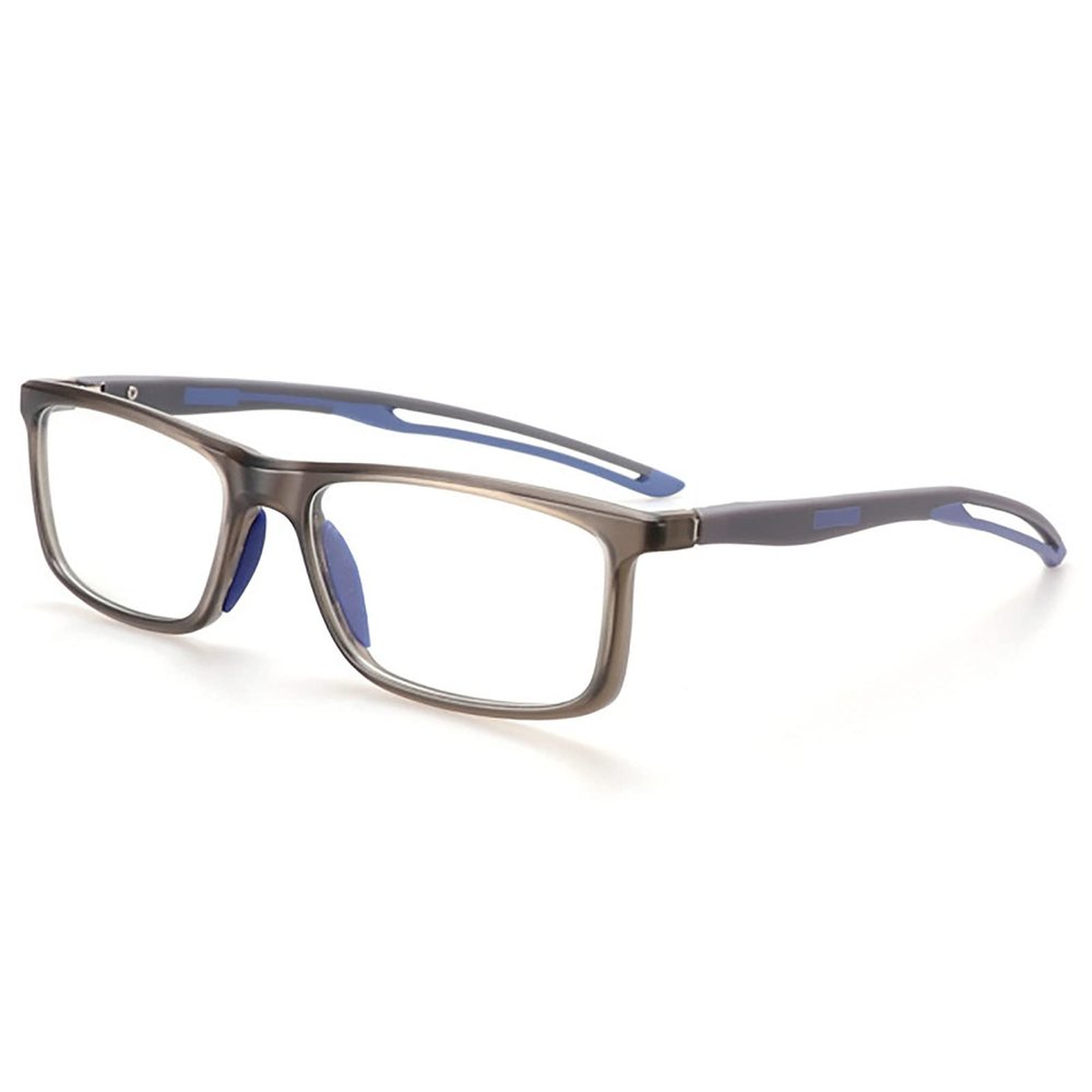 BAFAFA Reading Glasses And Sun,Anti Eye Strain Readers,TR90 Lightweight Frame Computer Glasses,UV400 Protection,for Men/Women (Color : Grey, Size : +2.75)