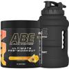 Applied Nutrition Bundle ABE Pre Workout 375g + JUG 2.5 LT Matt Black | All Black Everything Pre Workout Powder, Energy & Physical Performance with Creatine, Beta Alanine (Tropical) view 1