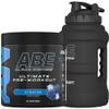 Applied Nutrition Bundle ABE Pre Workout 375g + JUG 2.5 LT Matt Black | All Black Everything Pre Workout Powder, Energy & Physical Performance with Creatine, Beta Alanine (ICY Blue Raz) view 1