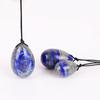 Yoni Egg Jade Eggs for Kegel Exercise Kegel Exercise Tools 3 Pcs/Set Natural Lapis Lazuli Yoni Egg Crystal Quartz Massage Ball,45x30 Mm view 4