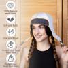 ASKOLD Wool Sauna Hat for Women and Men Russian Banya Hat for Men Sauna Cap for Women Finnish Sauna Hat Felt Sauna Cap, White, 7.375 view 3