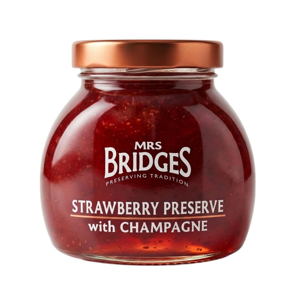 113g Taster Jar Strawberry & CHAMPAGNE Preserve