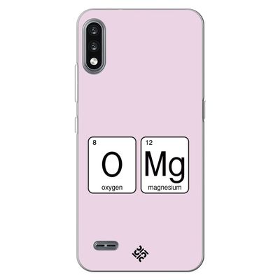 Movilshop Case for [ LG K22 ] Cool Phrases [ Oxygen + Magnesium  GMO] Transparent Flexible Silicone Case Cover Gel for Smartphone.