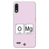 Movilshop Case for [ LG K22 ] Cool Phrases [ Oxygen + Magnesium  GMO] Transparent Flexible Silicone Case Cover Gel for Smartphone. view 1