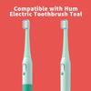 Replacement Toothbrush Heads Compatible with Colgate Hum Connected Smart Battery Toothbrush Refill Head, Green, 6 Pack view 3