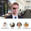 Reading Glasses,HD Resin Lens Relieve Eye Fatigue Anti-UV Discoloration In The Sun,UV400 Anti Radiation Anti Glare (Color : Brown, Size : +0.75) view 3
