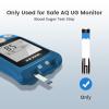 sinocare Safe AQ UG Blood Sugar Test Strips, 50pcs Blood Glucose Test Strips + 50pcs Twist Lans. for Safe AQ UG Bi-Function Monitor, Diabetes Test Strips. view 4