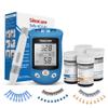 sinocare Uric Acid & Blood Sugar Monitor, 2 in 1 Meter, Uric Acid Testing & Blood Glucose Test Kit, 50pcs Uric Acid Test Strips + 50pcs Blood Suar Test Strips & 100pcs Lans., for Home Use UK view 1