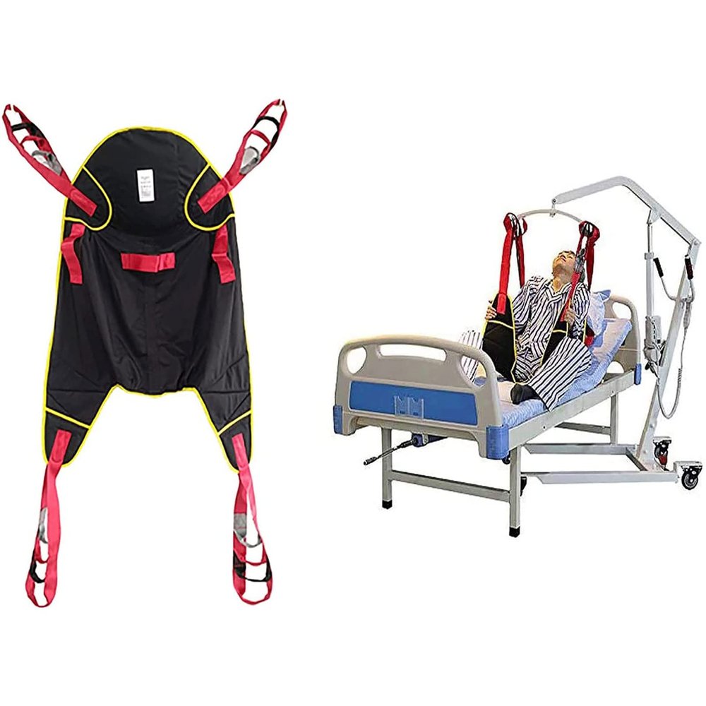 Toileting Sling Patient Lift, Shower Sling Heavy Duty Transfer Sling, for Disabled Elderly