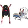 Toileting Sling Patient Lift, Shower Sling Heavy Duty Transfer Sling, for Disabled Elderly view 1