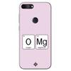 Movilshop Case for [ Alcatel 1S 2019 ] Cool Phrases [ Oxygen + Magnesium  GMO] Transparent Flexible Silicone Case Cover Gel for Smartphone. view 1