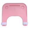 ALKEL Wheelchair Lap Trays,Detachable Wheelchair Table Cup Holder,Suitable for Disable Eating,Reading,Writing,Craft,Pink view 1