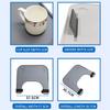ALKEL Wheelchair Lap Trays,Detachable Wheelchair Table Cup Holder,Suitable for Disable Eating,Reading,Writing,Craft,Pink view 4