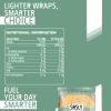 SRSLY Low Carb Protein Wraps 9" - Pack of 3 Flexible & Delicious Low Carb Tortilla - Keto-Friendly High Fibre - Freshly Made Foldable & Toastable - Wraps for Breakfast Lunch & Dinner view 2