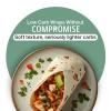 SRSLY Low Carb Protein Wraps 9" - Pack of 3 Flexible & Delicious Low Carb Tortilla - Keto-Friendly High Fibre - Freshly Made Foldable & Toastable - Wraps for Breakfast Lunch & Dinner view 4