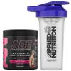 Applied Nutrition Bundle ABE Pre Workout 375g + 700ml Protein Shaker | All Black Everything Pre Workout Powder, Energy & Physical Performance with Creatine, Beta Alanine (Baddy Berry) view 1