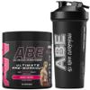 Applied Nutrition Bundle ABE Pre Workout 375g + ABE Black Shaker 700ml | All Black Everything Pre Workout Powder, Energy Drink, Physical Performance, Creatine, Beta Alanine, Caffeine (Baddy Berry) view 1
