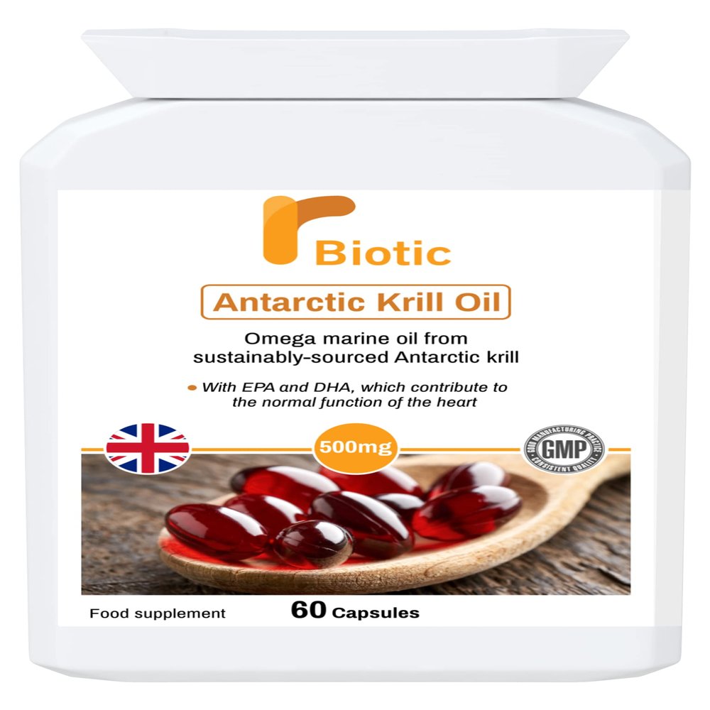 Antarctic krill Oil.60 capsules of Antarctic Krill oil capsules - 500mg