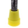 2Pcs: 19mm 3/4" Replacement Rubber Ferrules, Tips or Feet for Walking Sticks & Canes - Yellow - by Lifeswonderful view 2
