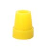 2Pcs: 19mm 3/4" Replacement Rubber Ferrules, Tips or Feet for Walking Sticks & Canes - Yellow - by Lifeswonderful view 4