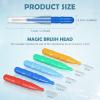 Obidodi 50 Pieces Interdental Brush, Soft Toothpicks Tooth Flossing Head, Oral Dental Hygiene Brush, Mini Tooth Cleaning Tool for Cleaning Gaps Between Teeth view 2