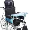 ALKEL Wheelchair Lap Tray Table,Portable Detachable Wheelchair Tray Table,Wheelchair Accessories,Suitable for Wheelchair with A Width of 16-20 Inches,Black view 2