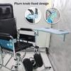 ALKEL Wheelchair Lap Tray Table,Portable Detachable Wheelchair Tray Table,Wheelchair Accessories,Suitable for Wheelchair with A Width of 16-20 Inches,Black view 3