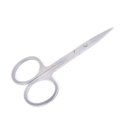 Facial Hair Small Grooming Scissors, Stainless Steel Eyebrow False Eyelash Trimmer Makeup Tool for Eyebrows Eyelashes and Ear Hair