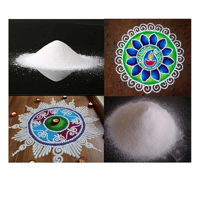 Pound Veg Rangoli White Colour - 1 Kg