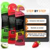 TORQ Running Gels with Caffeine & Electrolytes - 2:1 Maltodextrin: Fructose for Endurance Sports & Optimal Performance | Energy Gels for Running, Cycling & Sport - 89mg Guarana | 6 Pack Sample Box view 4
