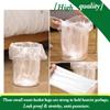 1.2 Gallon/240 pcs Small Clear Trash Bags Strong Clear Garbage Bags, Bathroom Trash Can Bin Liners, Plastic Bags for Office, Waste Basket Liner, Fit 4.5-6 Liter, 0.5,0.8,1.2 GalClear 240 view 4