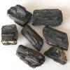 100g Pack Natural Black Crystal Gemstone Collectibles Rough Rock Mineral Specimen Stone Home Decor view 2