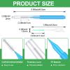 250 Pcs Interdental Brush for Braces Disposable Floss for Braces Dental Brush Floss Picks Dental Tooth Flossing Head Oral Hygiene Flosser Toothpick Soft Cleaning Tool (Lovely Color) view 2