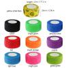 20 Pack Self-Adhesive Adhesive Wrap Bandages,All Sports Sports Tape,Elastic Self-Adhesive Tape,Breathable Wrap Tape,First Aid Stretch,Colorful Finger Bandage Wrap,Cover All Tapes (10 Colors) view 2