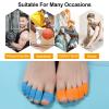 20 Pack Self-Adhesive Adhesive Wrap Bandages,All Sports Sports Tape,Elastic Self-Adhesive Tape,Breathable Wrap Tape,First Aid Stretch,Colorful Finger Bandage Wrap,Cover All Tapes (10 Colors) view 4